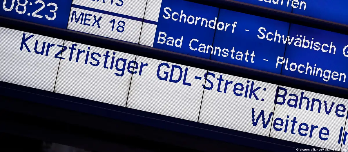 Germany: Deutsche Bahn, Lufthansa workers go on strike