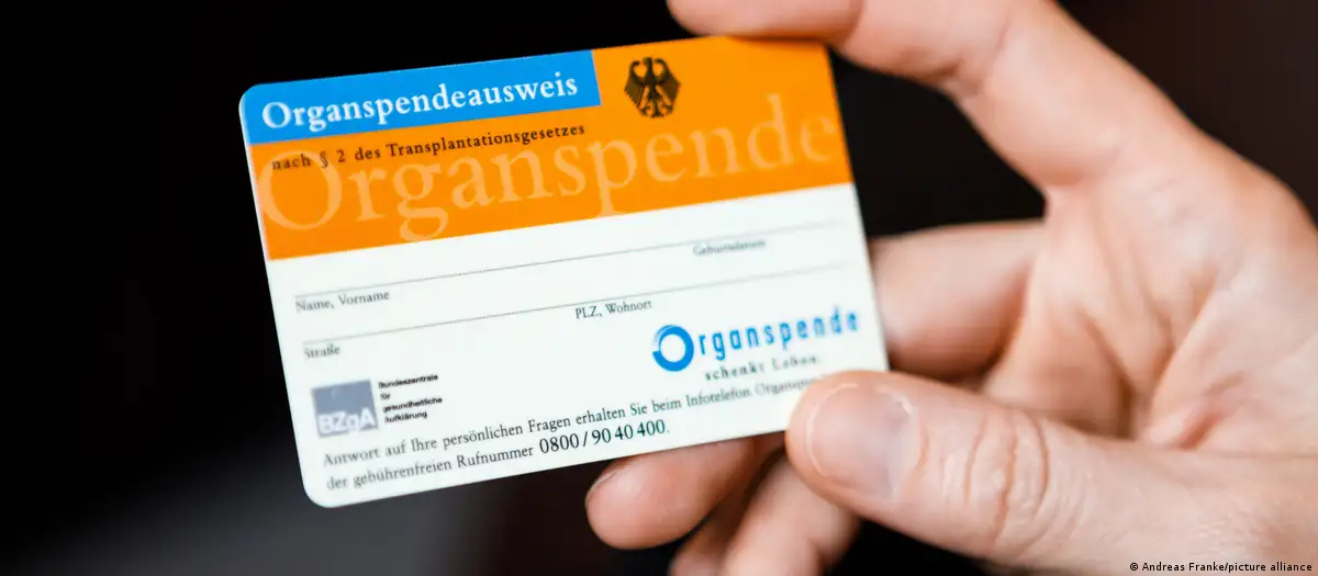Germany launches online registry for organ donation
