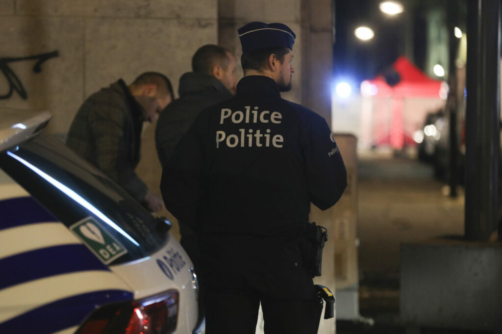 Archive image of police in Brussels. Credit: Belga / Hatim Kaghat