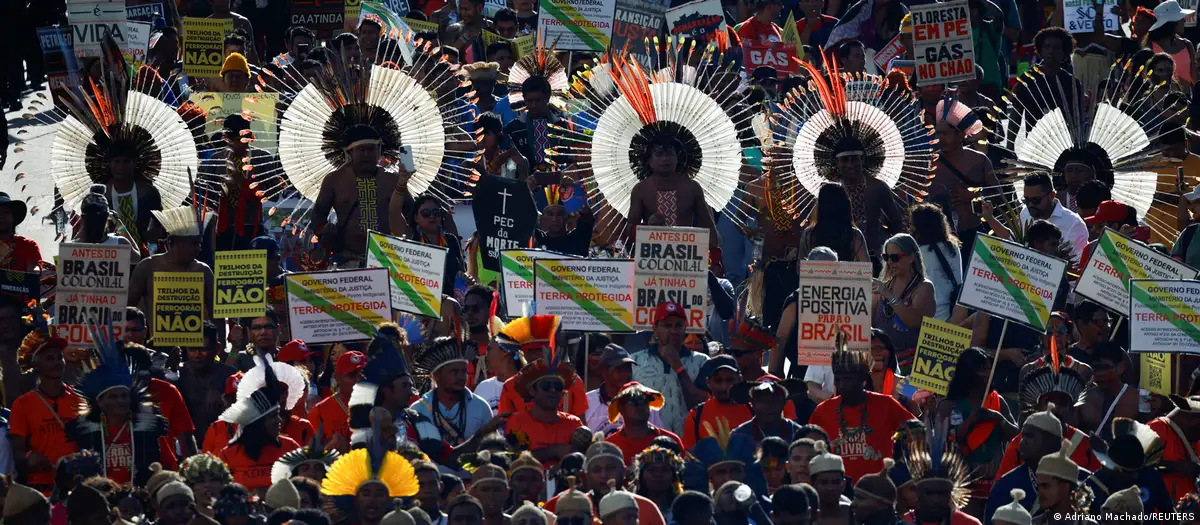 Brazil: Indigenous people protest over ancestral lands