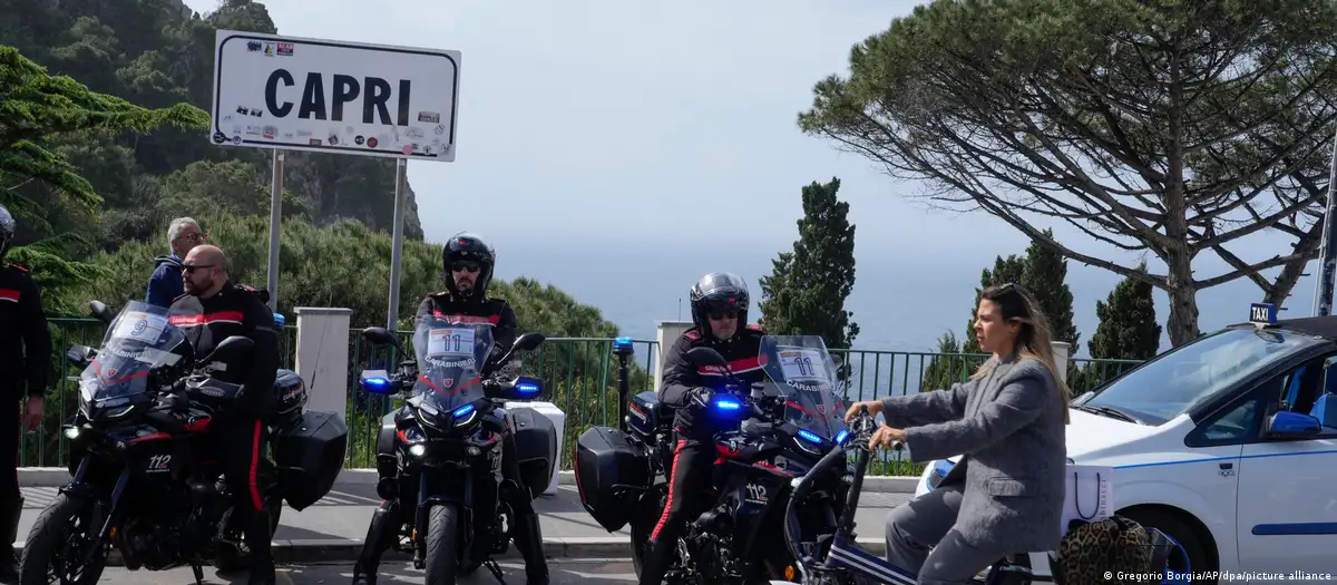 G7 foreign ministers meet on Capri amid Israel-Iran tensions