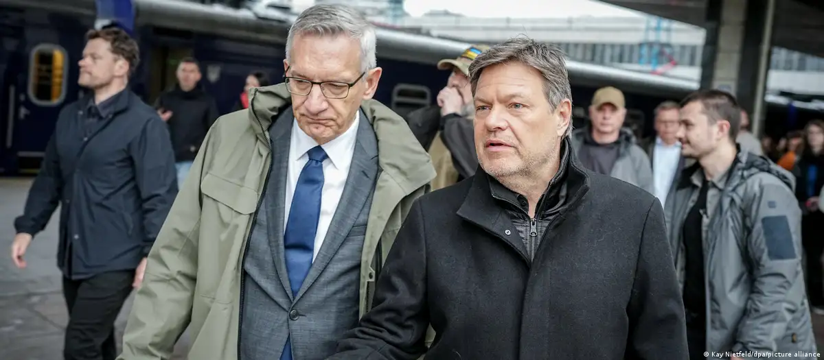 Germany's Habeck visits Ukraine on surprise trip