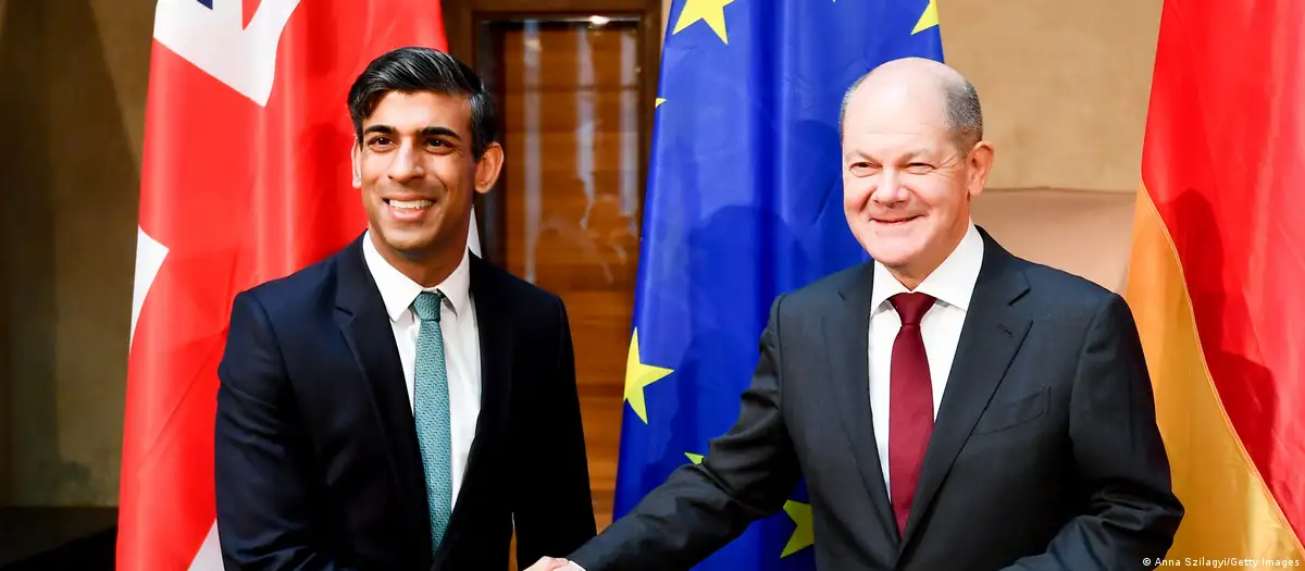 Olaf Scholz, Rishi Sunak boost defense ties in Berlin