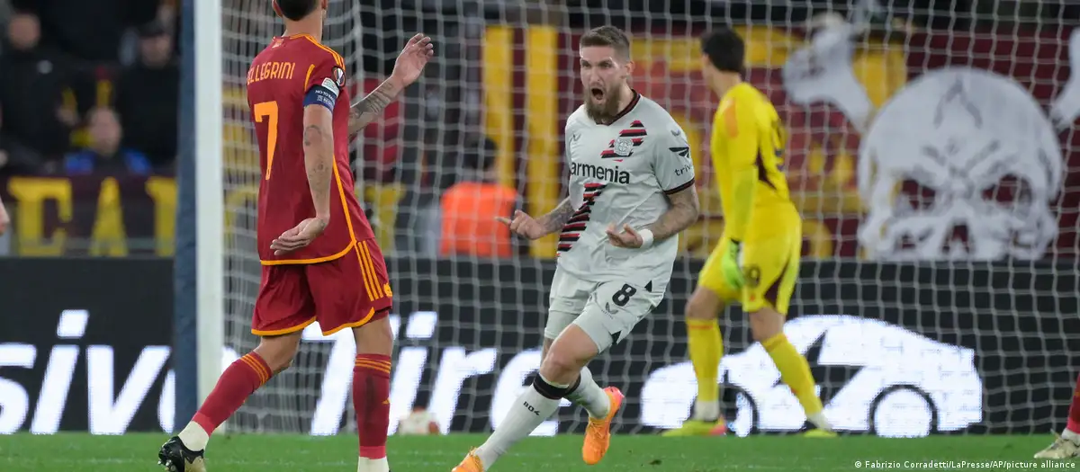 Europa League: Bayer Leverkusen beat Roma 2-0 in Italy