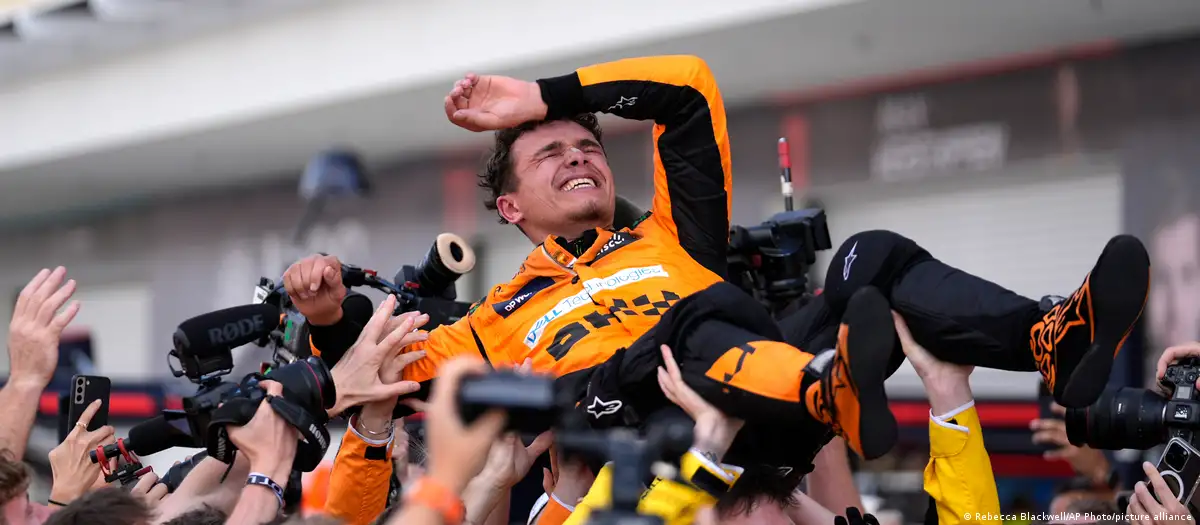 Lando Norris takes first-ever Formula One win in Miami