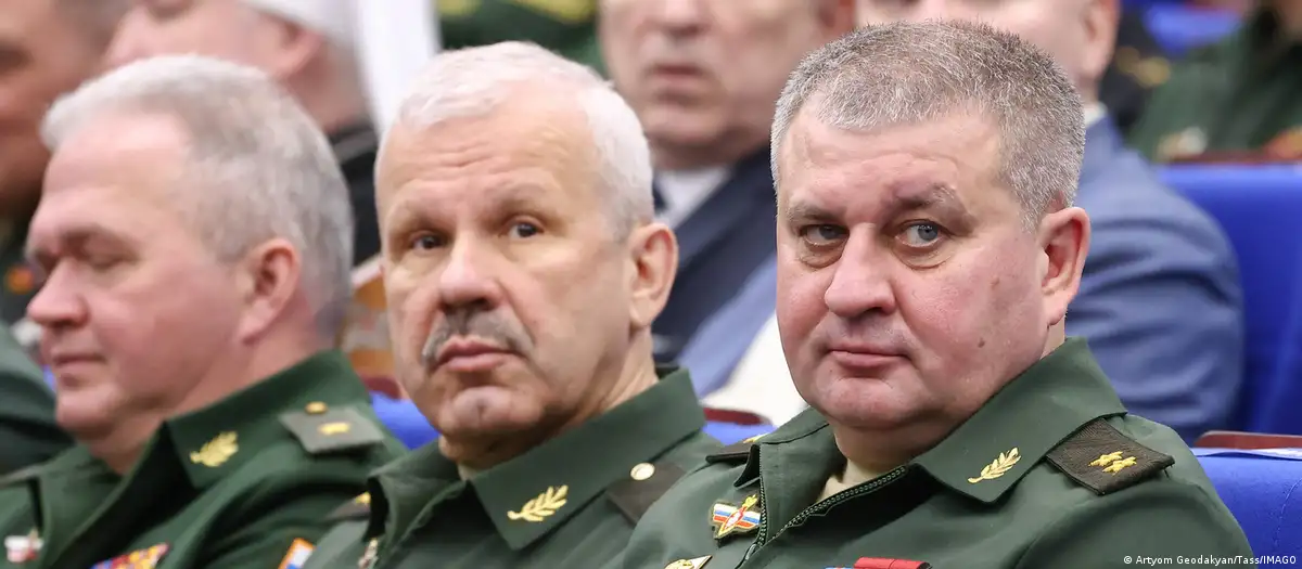 Russia arrests top military official on bribery charges