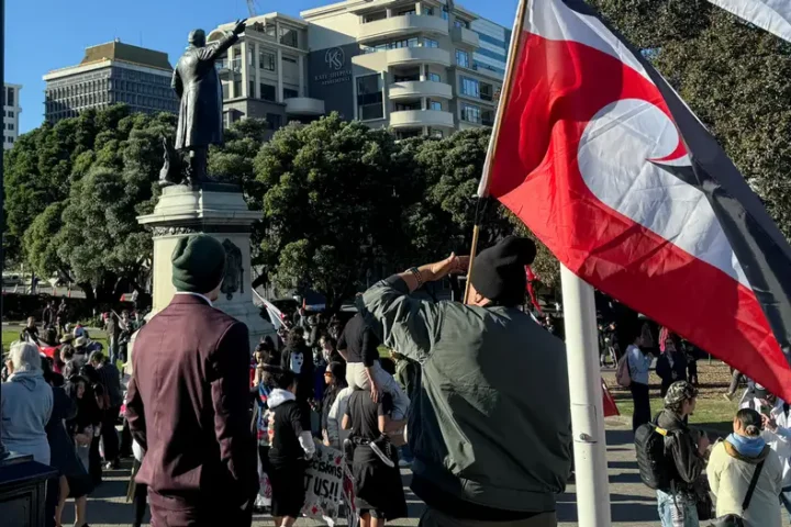 New Zealand: Thousands protest 'anti-Maori policies'