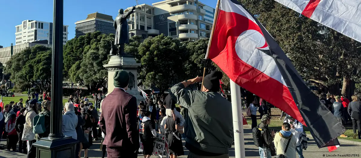 New Zealand: Thousands protest 'anti-Maori policies'