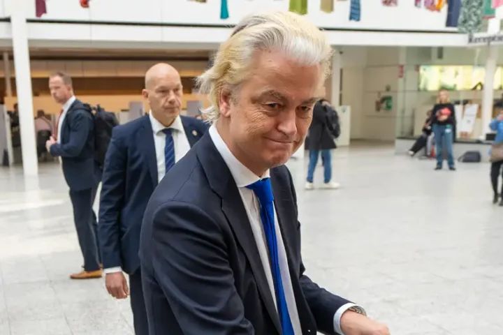 EU elections: Exit poll suggests big gains for Wilders