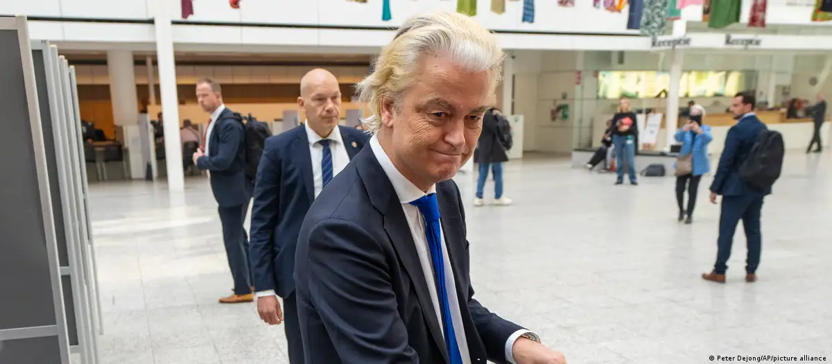 EU elections: Exit poll suggests big gains for Wilders