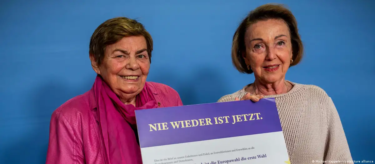 Holocaust survivors urge young EU voters to shun far right