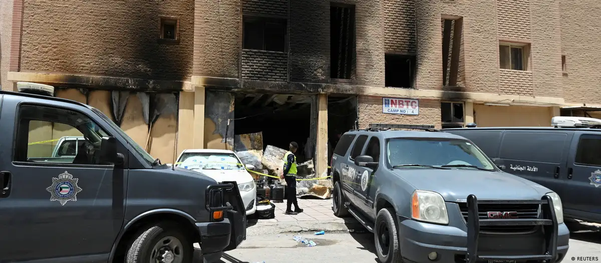 Kuwait fire kills 35 at building for foreign workers