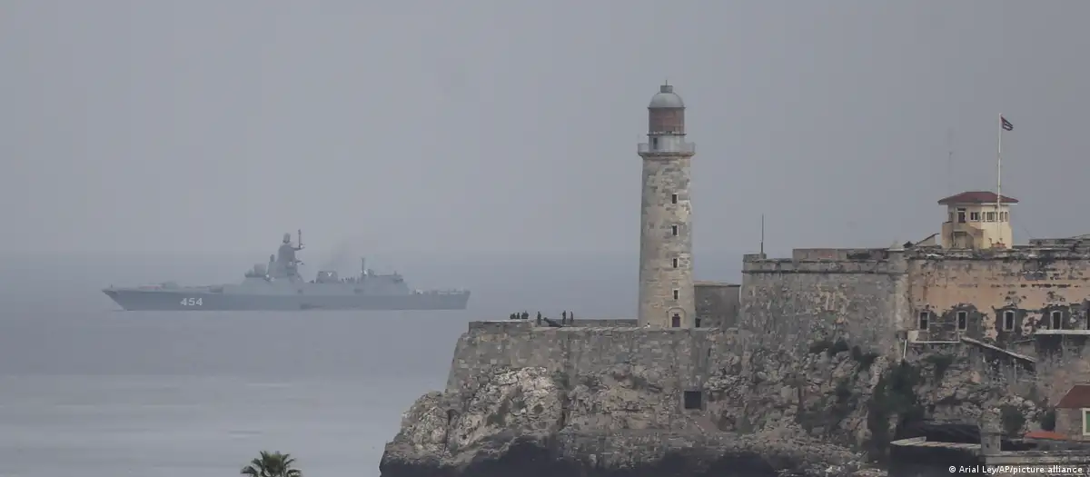 Russian warships enter Cuba's Havana harbor amid drills