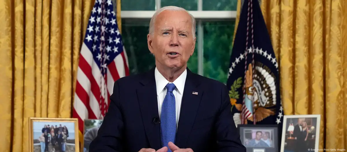 Biden explains move to 'pass the torch' to 'capable' Harris