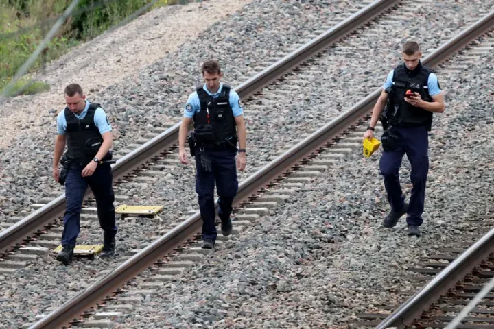 France: 'Massive attack' on fast train network