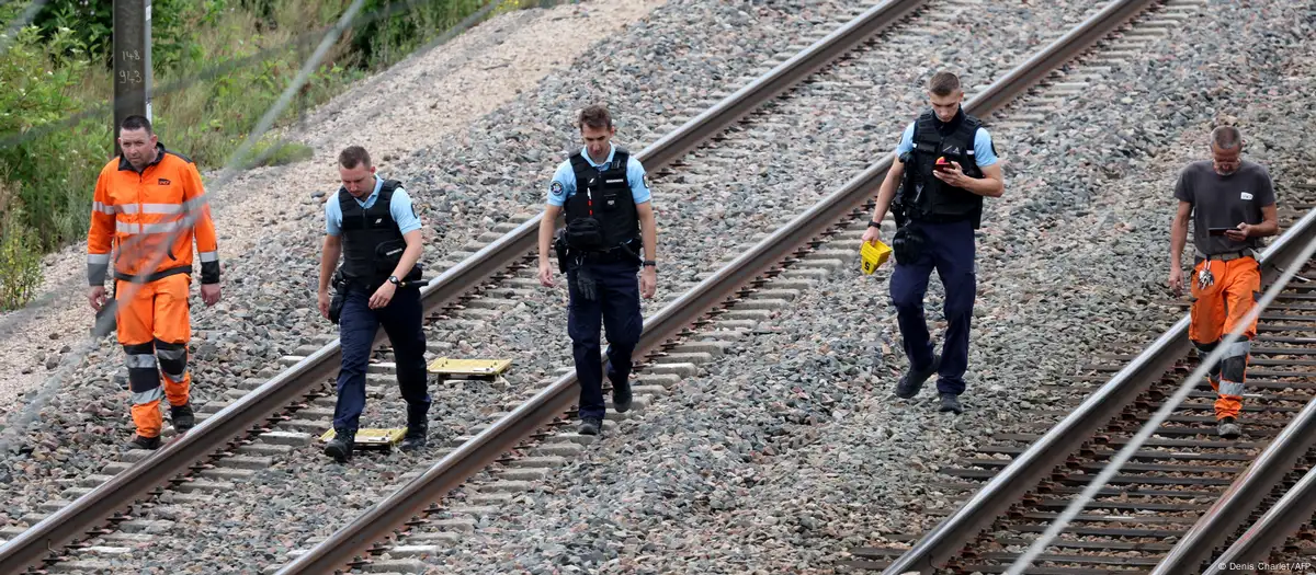 France: 'Massive attack' on fast train network