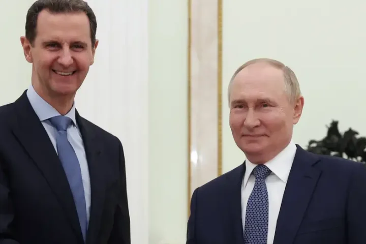 Syria's Assad meets Putin in Moscow