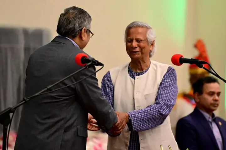 Bangladesh's Yunus names student leaders in interim cabinet