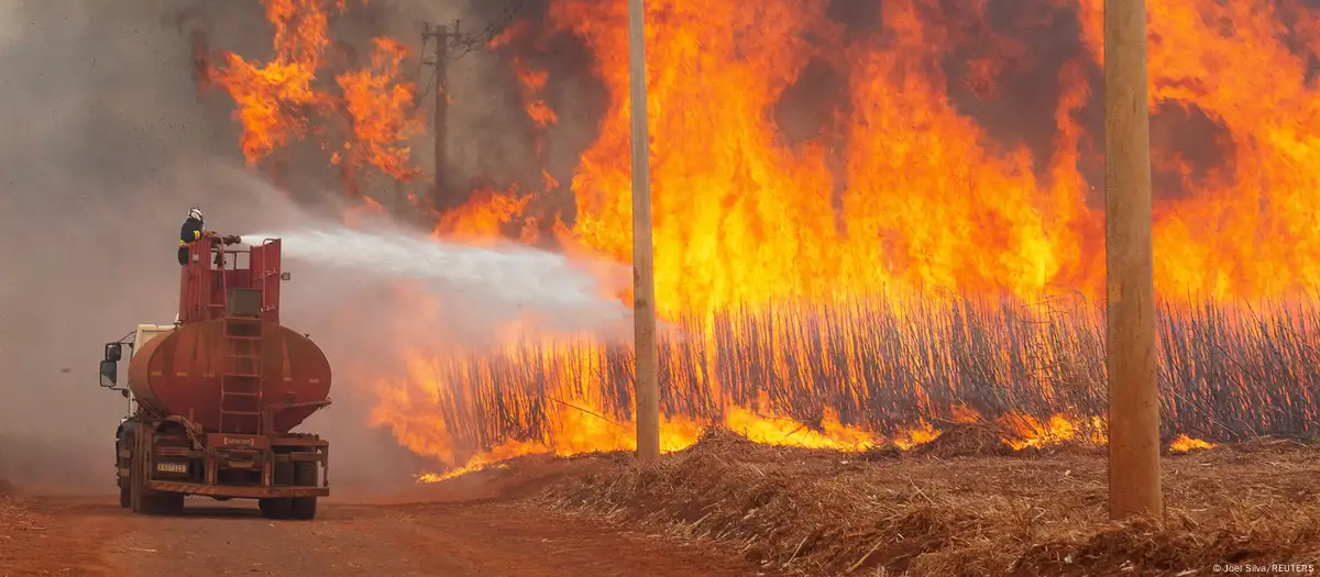 Brazil authorities declare 'war' on blazing wildfires