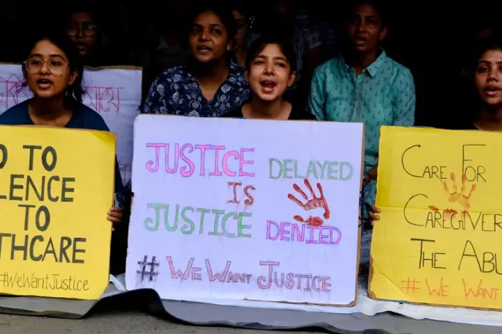 India: Doctors protest after medic raped and murdered