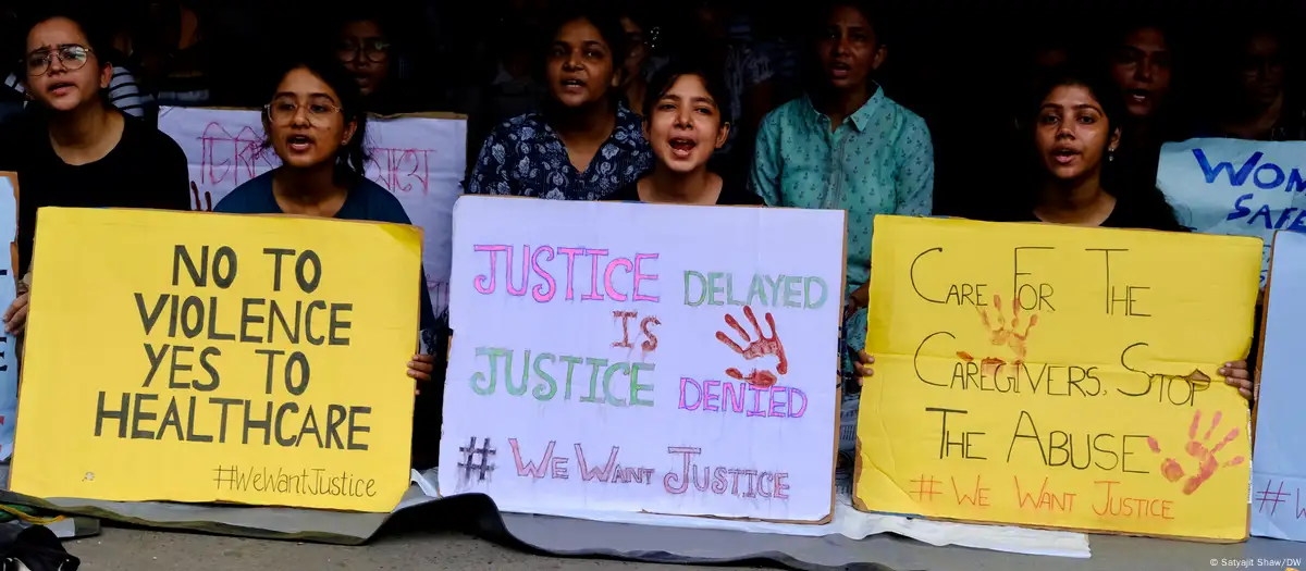 India: Doctors protest after medic raped and murdered