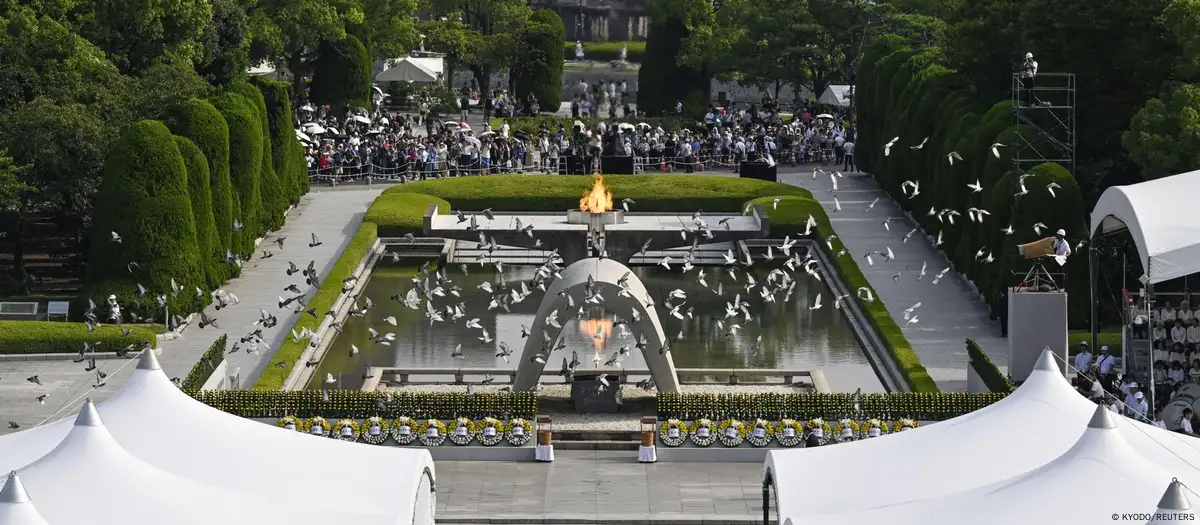 Japan marks Hiroshima anniversary as regional conflicts rage
