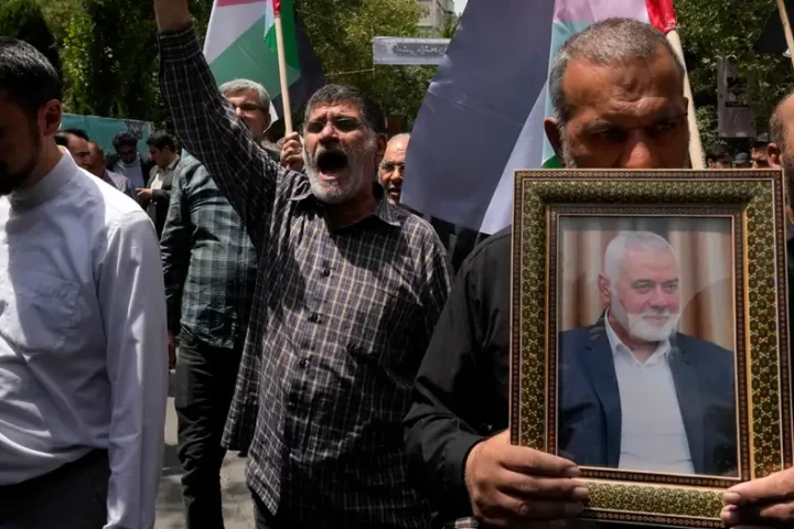 Middle East updates: Hamas blames Israel for leader's death