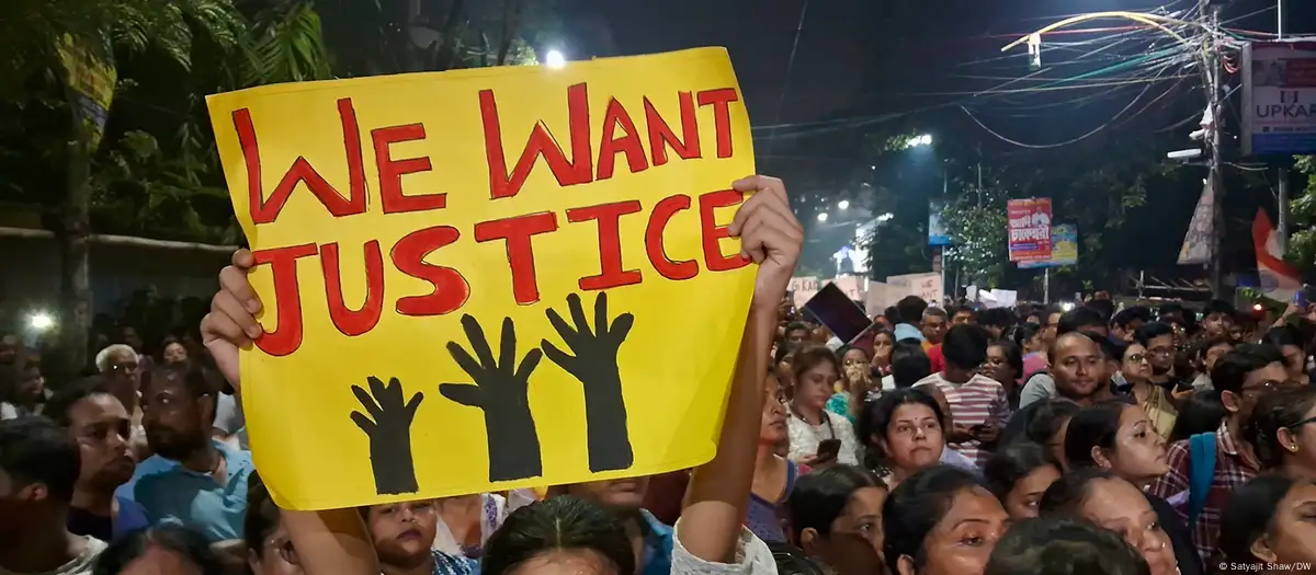 India protests: Modi calls for justice after medic is killed