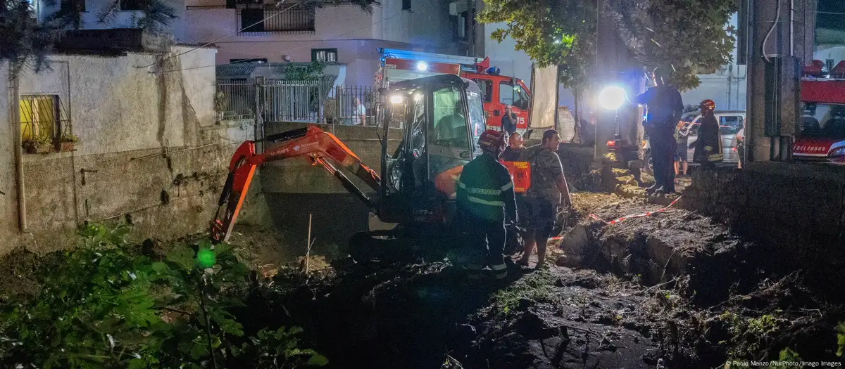 Italy: Two missing, feared dead in landslide