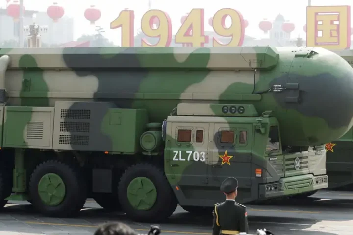 China test-fires ballistic missiles into the Pacific Ocean