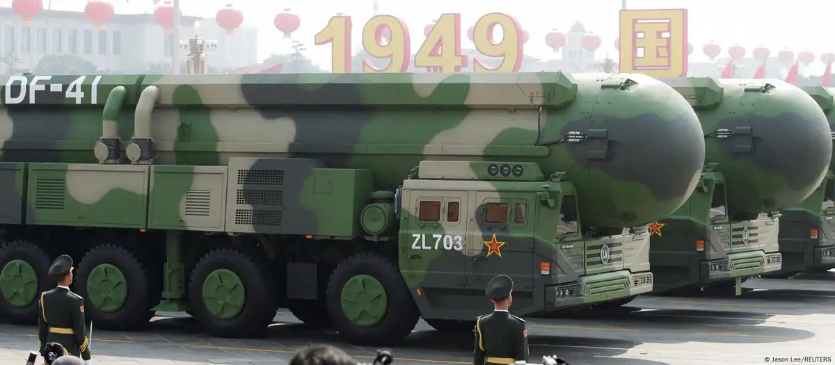 China test-fires ballistic missiles into the Pacific Ocean
