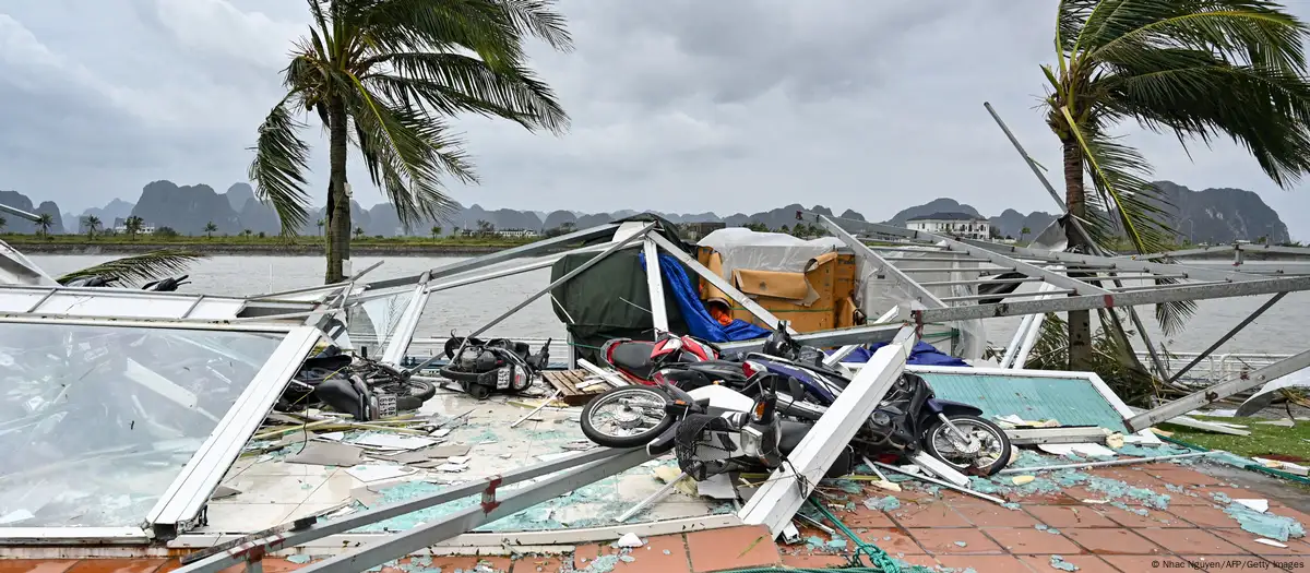 Dozens dead as Typhoon Yagi slams into Vietnam