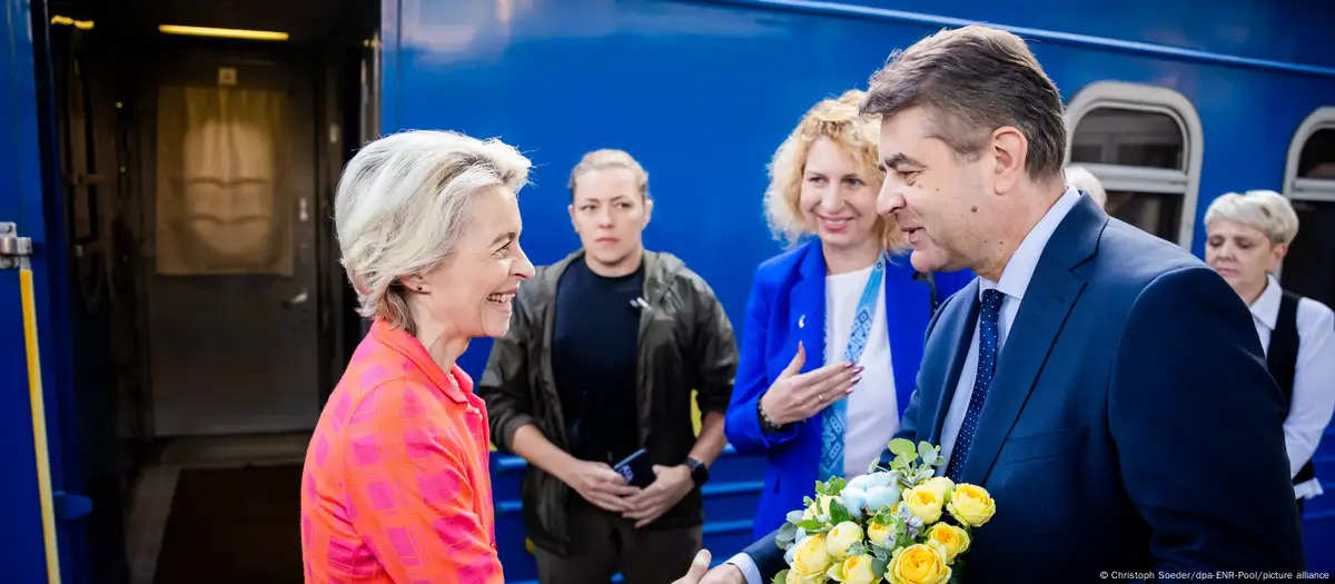 Ukraine updates: EU's von der Leyen vows support in Kyiv