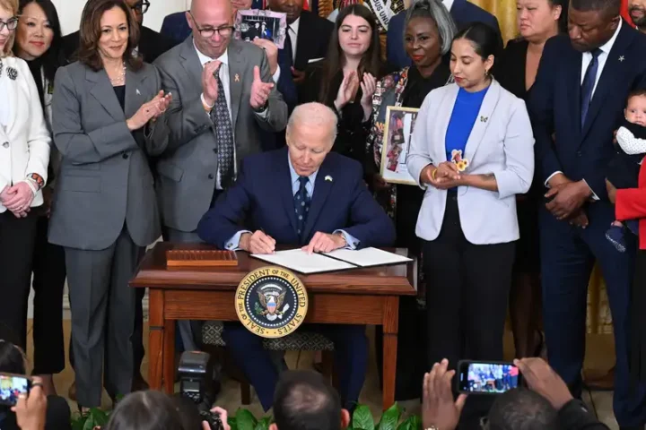 Joe Biden signs order to curb new gun technologies