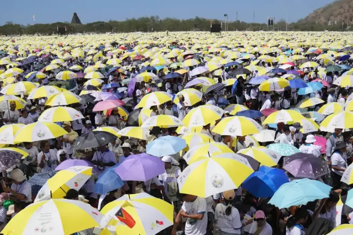 Pope Francis holds mammoth Mass in East Timor