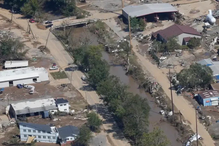 Biden, Harris tour Hurricane Helene damage as deaths mount