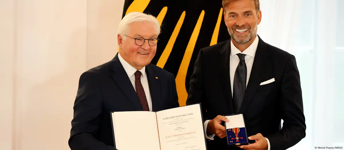 Germany honors Jürgen Klopp with highest civic award