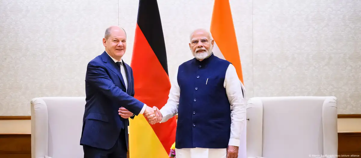 Germany's Scholz, India's Modi meet in New Delhi