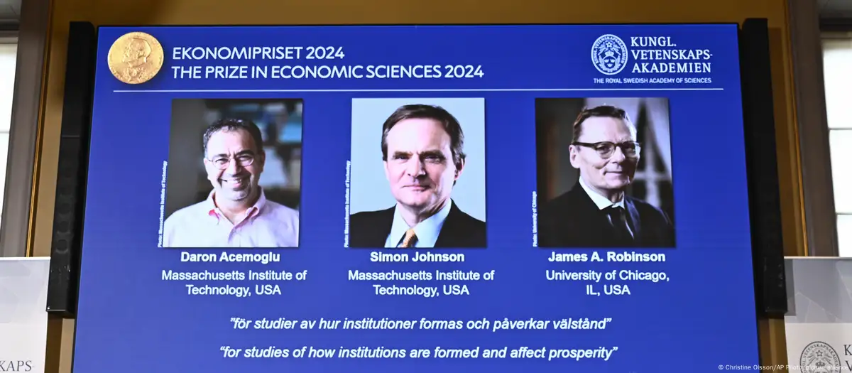 Nobel Prize: Trio win 2024 award for economics