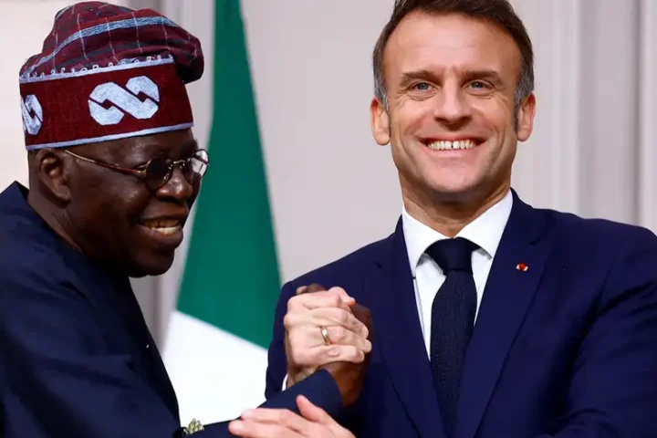 France's Macron hosts Nigeria's Tinubu for talks in Paris