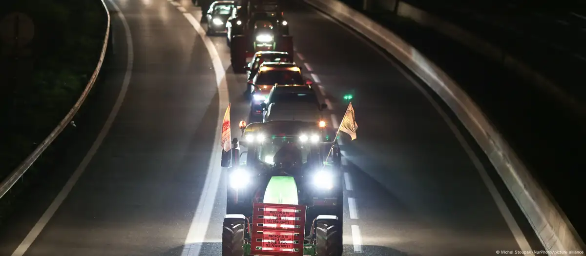 French farmers protest EU-Mercosur trade deal