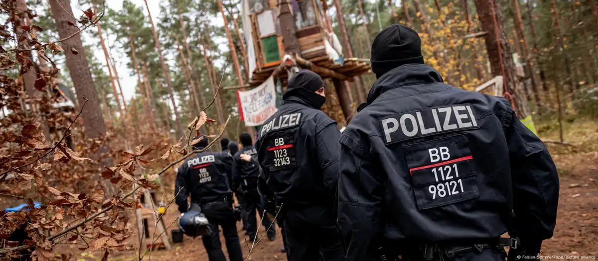 Germany: Police remove Tesla protesters from forest camp