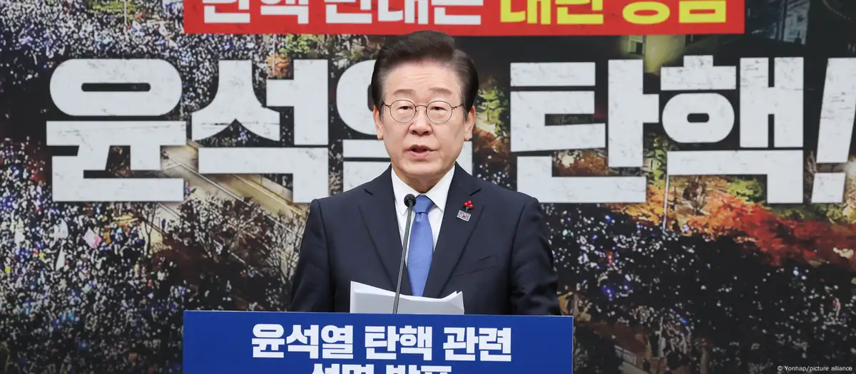 South Korean opposition leader says Yoon must be impeached