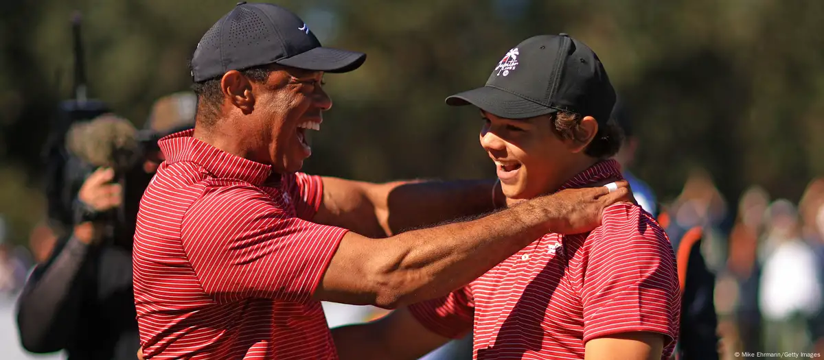 Tiger Woods' teenage son, Charlie, hits first hole-in-one