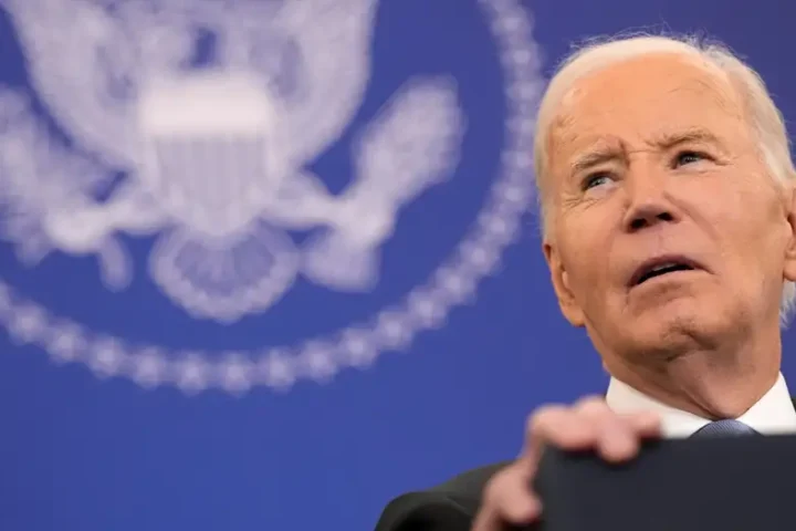 Biden says he's leaving Trump 'stronger' US