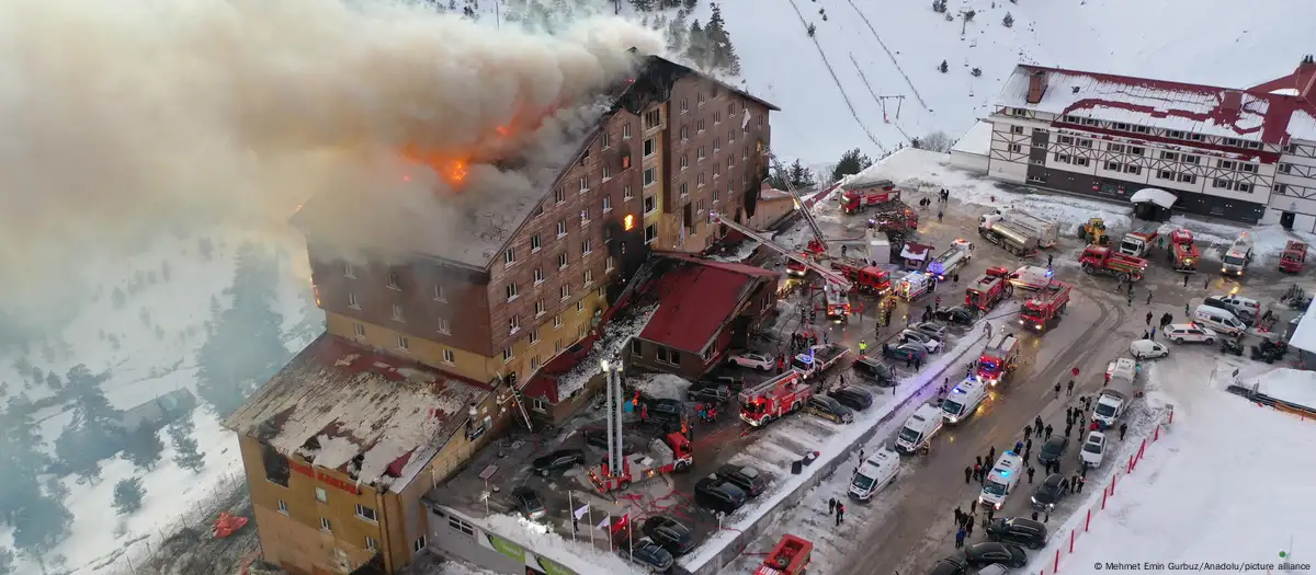 Turkey: Death toll in ski resort fire rises to 66