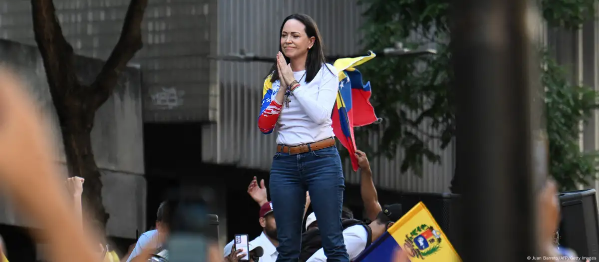 Venezuela: Opposition leader Machado briefly detained