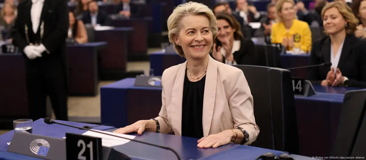 Von der Leyen 'deeply touched' to receive Charlemagne Prize