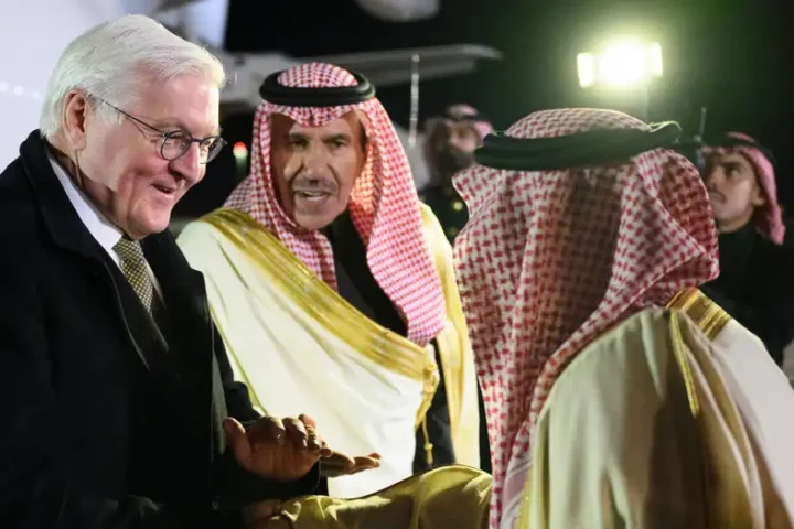 German president travels to Saudi Arabia, Jordan, Turkey