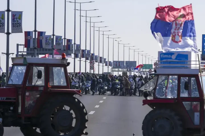 How Serbia's student protesters organize fight for justice